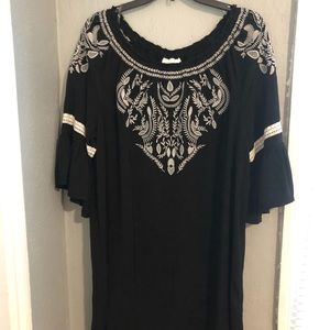 Black and White Dress